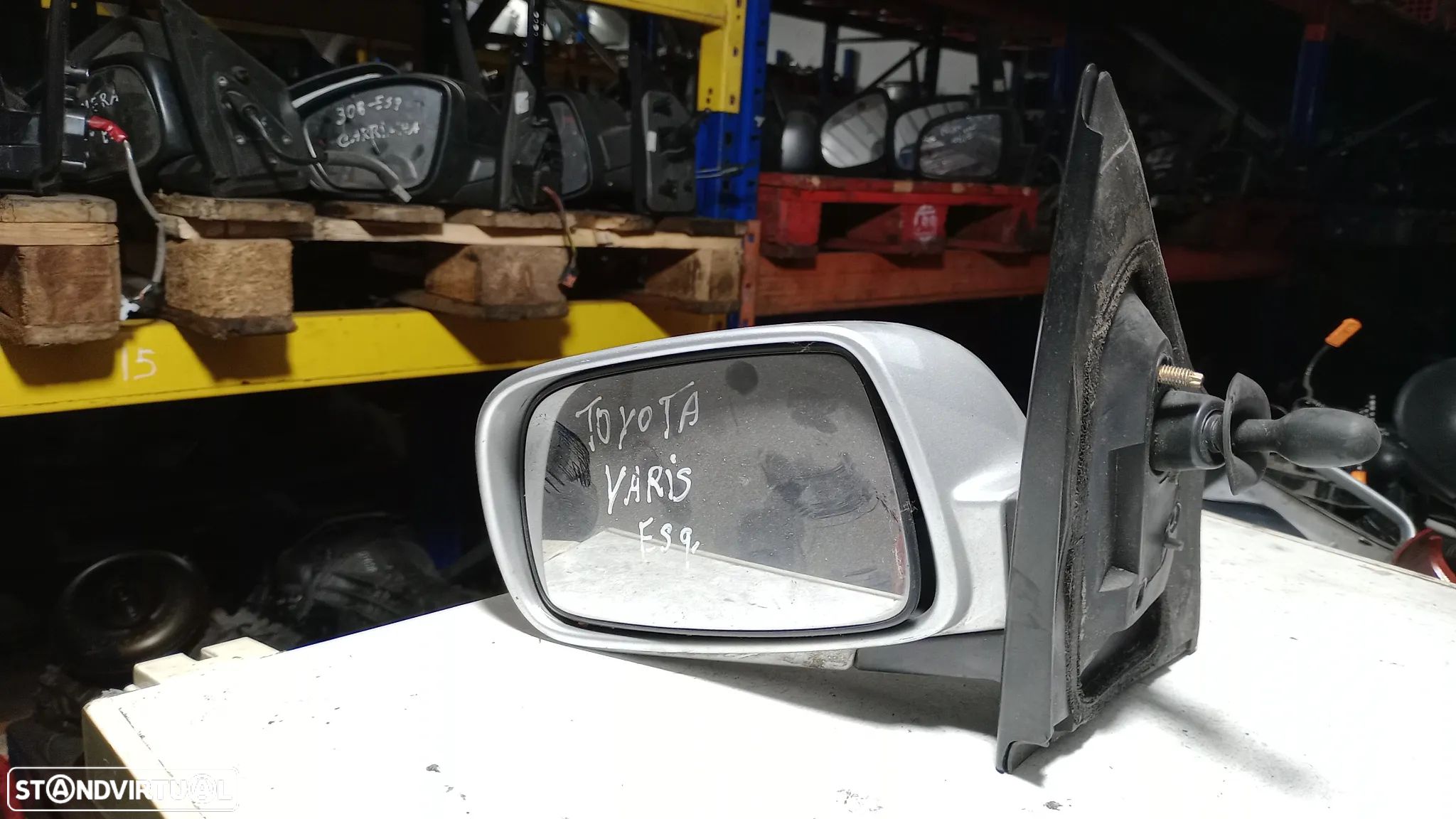 Retrovisor Toyota Yaris Esquerdo - 1