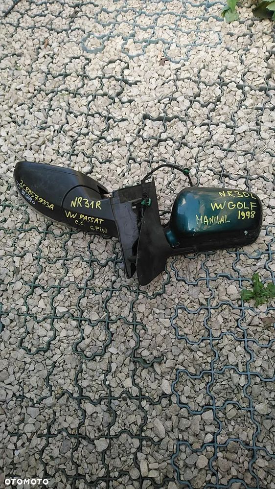 VW LUSTERKA LEWE PRAWE VOLKSWAGEN LUSTERKO - 33