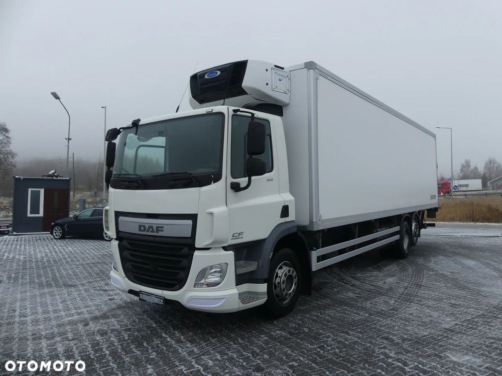 DAF CF 370 / 6x2 / CHŁODNIA 9.40 + WINDA / EURO 6 / CARRIER SUPRA 850 / - 1