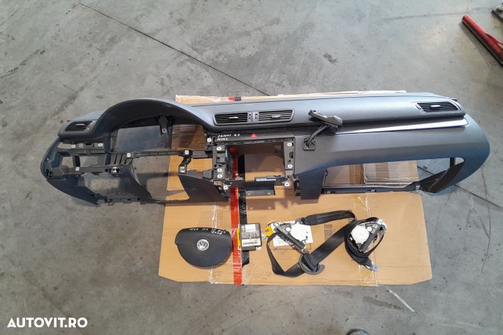 Kit airbag cu plansa de bord Volkswagen VW Passat B6 [2005 - 2010] wa - 1