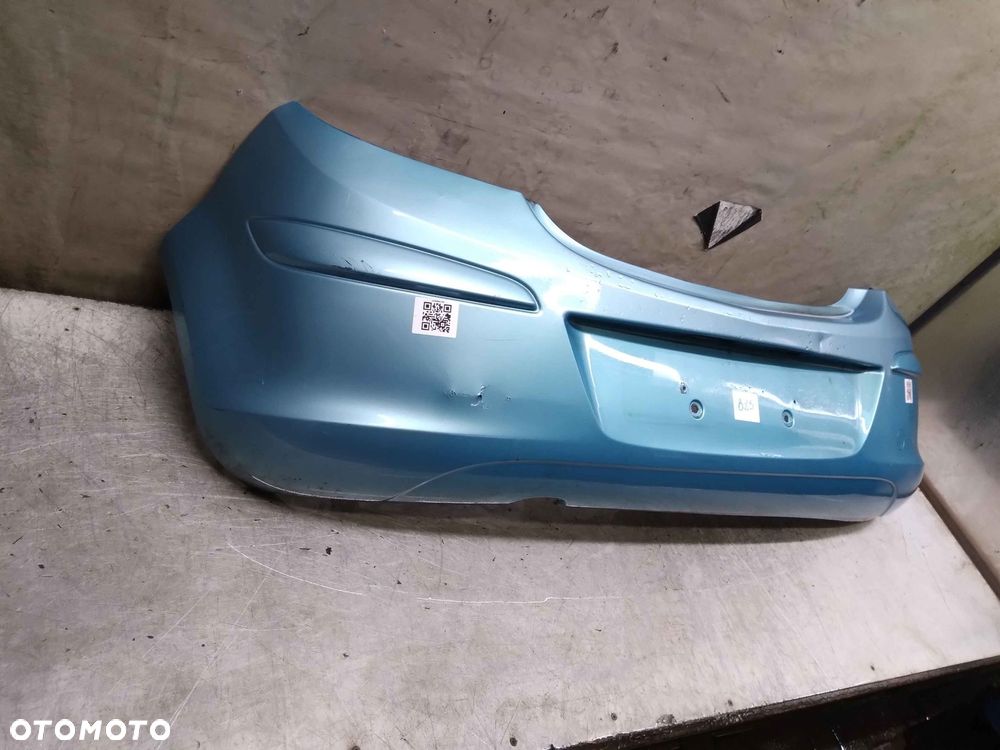 @ ZDERZAK TYŁ TYLNY OPEL CORSA D Z21Z BŁĘKITNY BŁĘKIT - 3