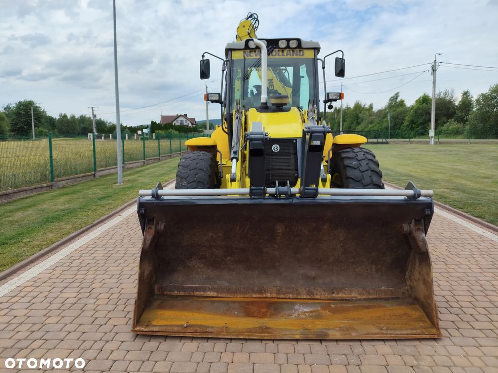 New Holland B115 B/ RÓWNE KOŁA / JOYSTICK / POWERSHIFT / SPROWADZONA / KOPARKO-ŁADOWARKA - 16