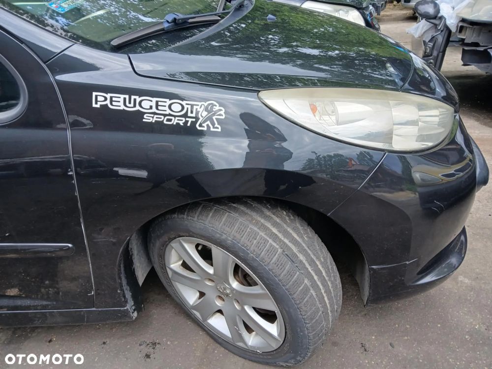 Peugeot 207 lift HB Błotnik prawy - 1