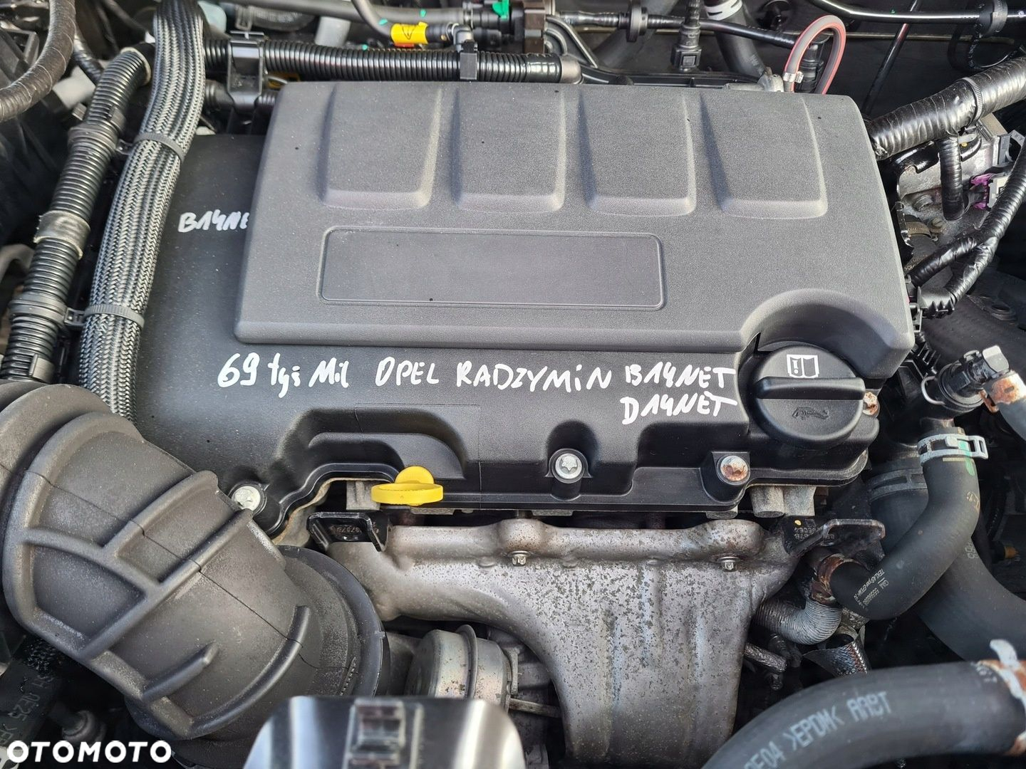 SILNIK 1.4 TURBO B14NET D14NET 140KM OPEL MOKKA X 69TYŚ MIL - 2