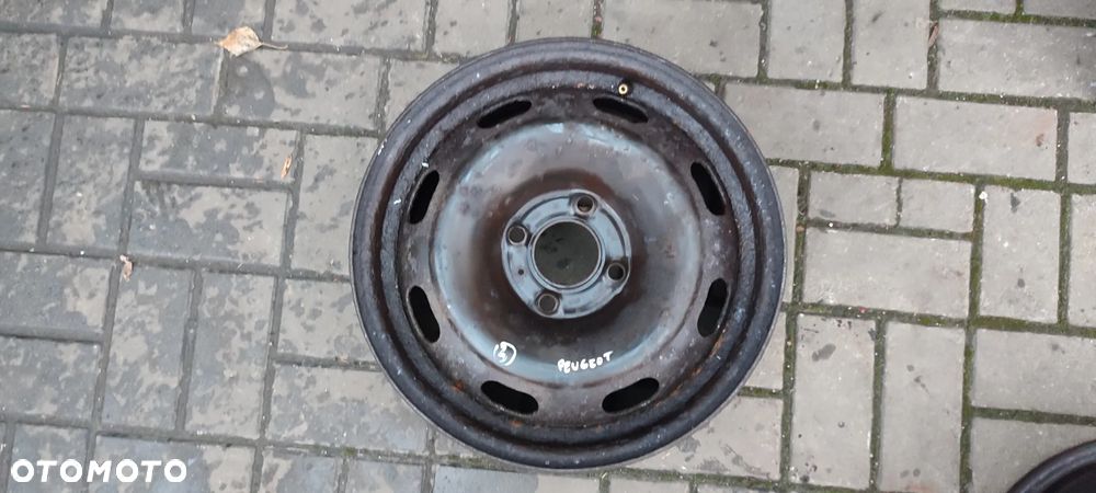 FELGI STALOWE 4x108 6Jx15 CALI ET27 CITROEN PEUGEOT KOMPLET 4 SZTUKI - 4