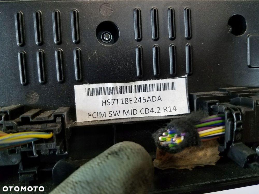 panel klimatyzacji ramka radia ford mondeo mk5 gs7t-18e245-adb - 5