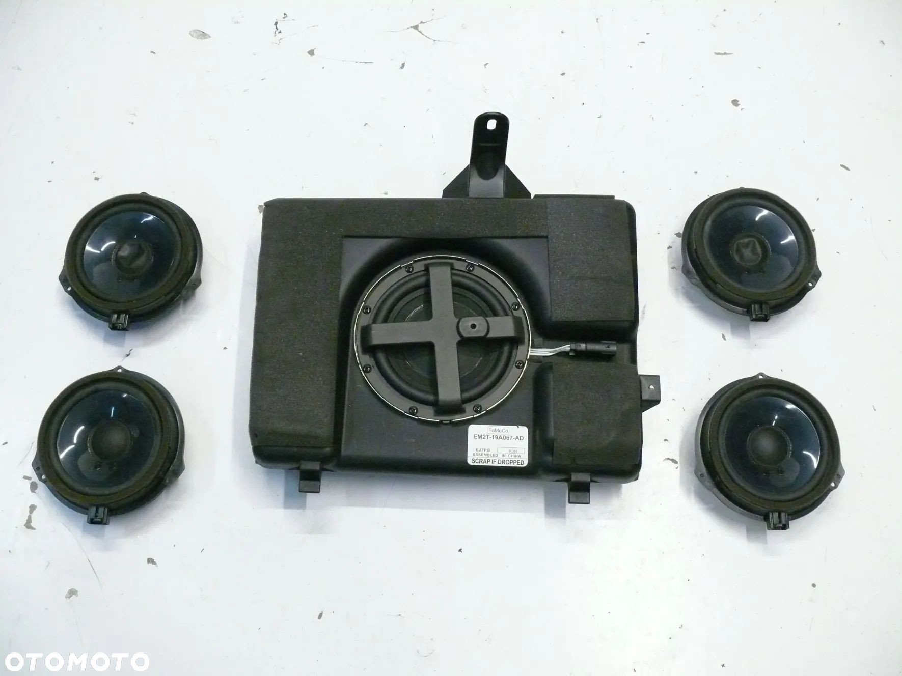 GŁOŚNIKI SAMOCHODOWE FORD S-MAX MK2 KOMPLET SUBWOOFER - 1