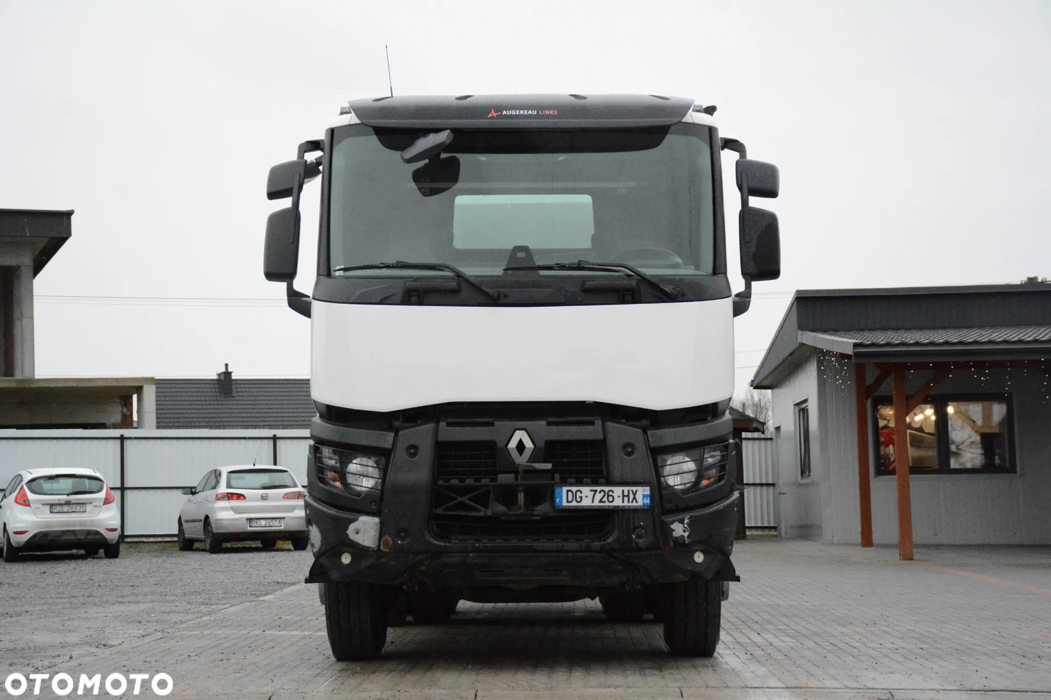 Renault C380 + przyczepa niskopodwoziowa AMC / 6x4 / 2014r / Hydroburta - 2