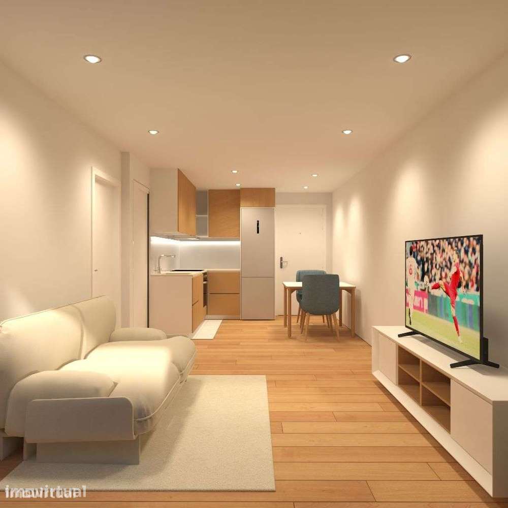 Vendo apartamento T 0 novo em frente ao Metro - Grande imagem: 3/7