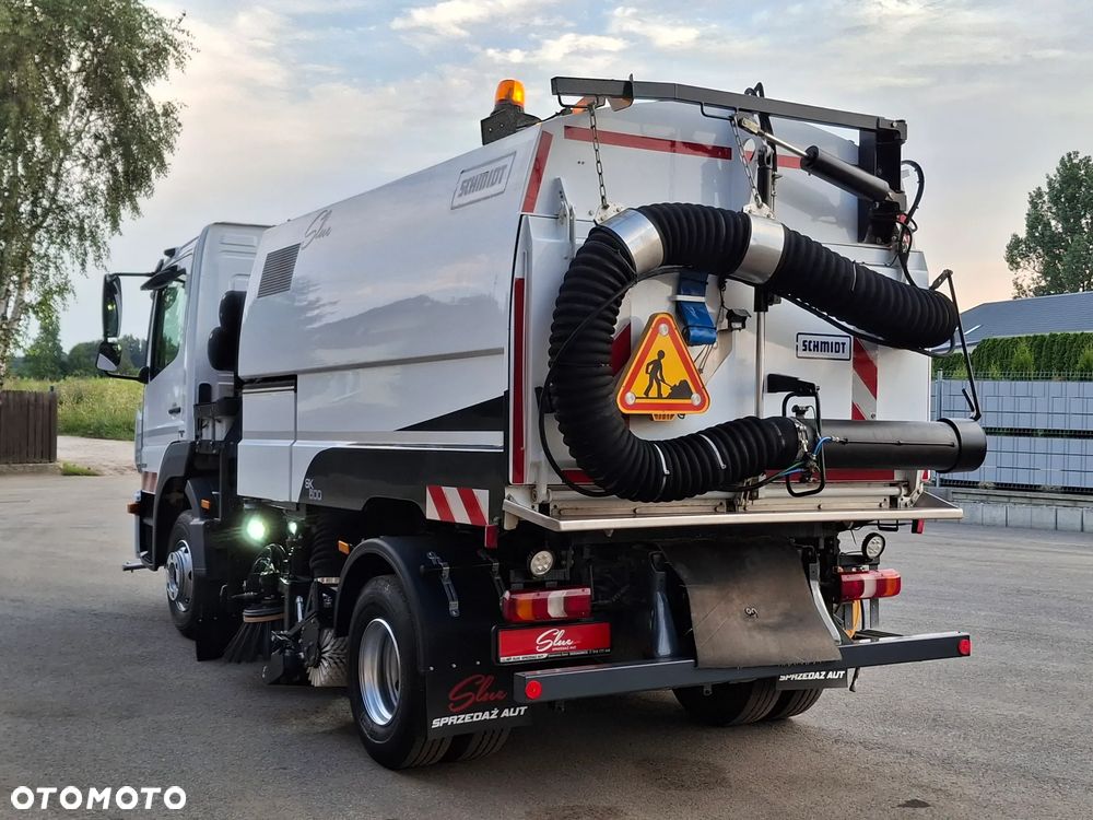 Mercedes-Benz Atego 1021 Zamiatarka Schmidt SK500 Napęd Hydrostatyczny Listwa Wysokiego Ciśnienia Karcher Szczotki Lewa Oraz Prawa Strona 3600 Mth Zamiatarka Uliczna - 4