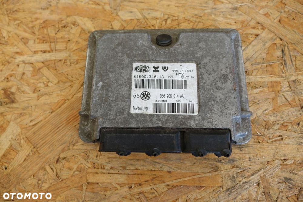 STEROWNIK SILNIKA ECU KOMPUTER VOLKSWAGEN GOLF IV 1.4 16V 036906014AA - 1