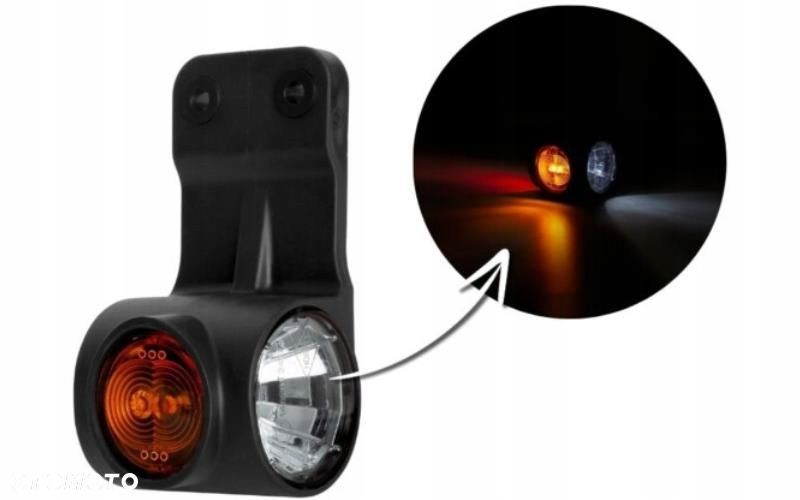 lampa obrysowa na wysięgniku led 12/24v prawa - 1