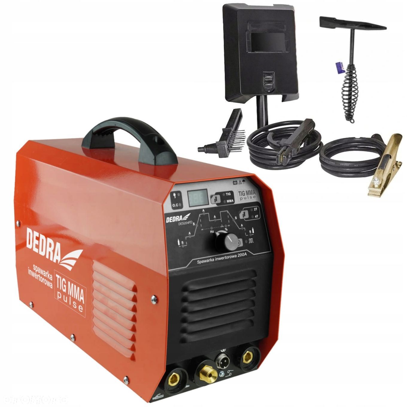DEDRA DESTi204PD Spawarka inwertorowa 200A MMA TIG - 1