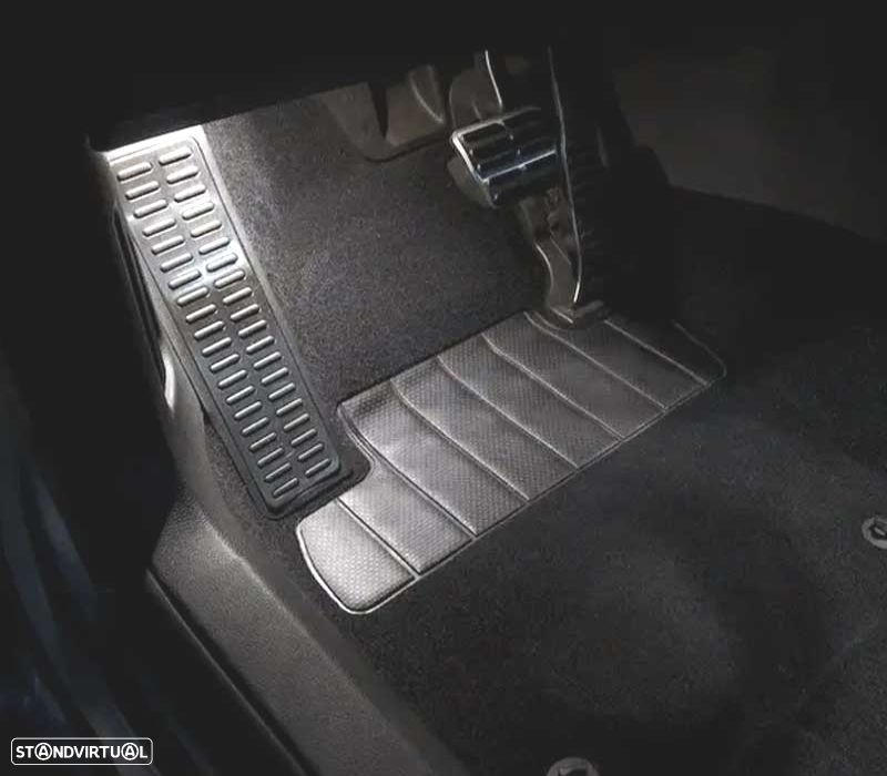 KIT COMPLETO 19 LAMPADAS LED INTERIOR PARA VOLKSWAGEN VW RABBIT GTI GOLF 5 MK5 L 06-09 - 5