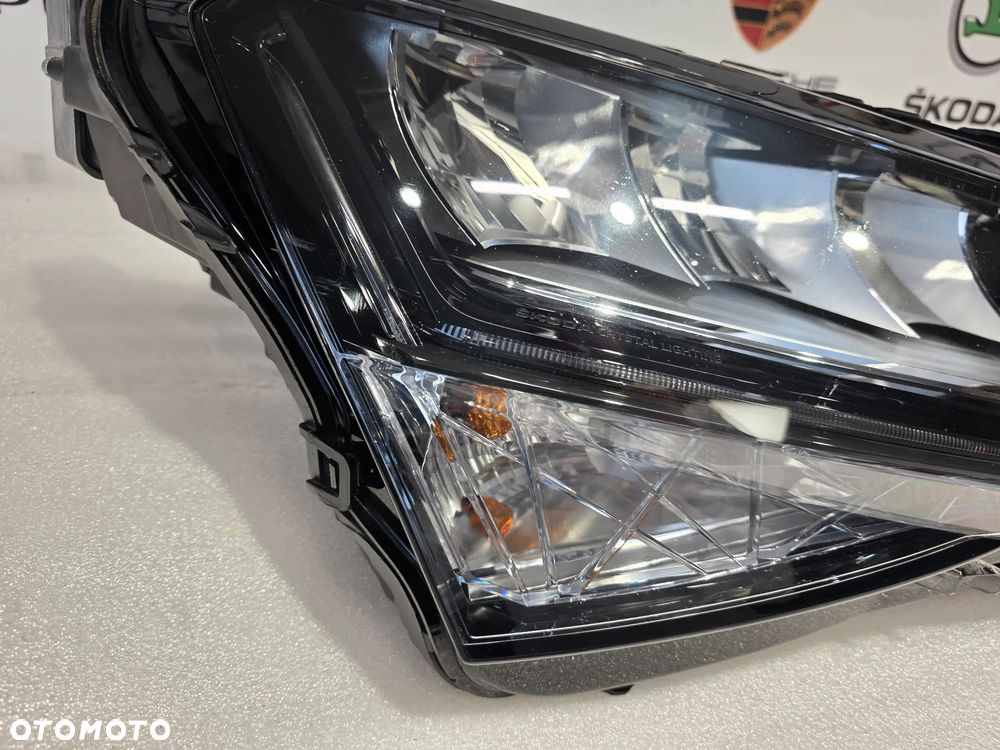 SKODA SUPERB 3 III LIFT 3V0 19- PRAWA LAMPA PRZEDNIA PRZÓD LED CRYSTAL LIGHTING NR 3V1941016C NR AUKCJI LPP269 - 2