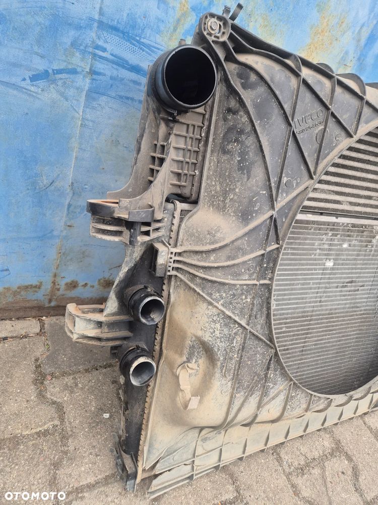 CHŁODNICA WODY INTERCOOLER IVECO DAILY III IV 2.3 EURO 5 LIFT  11-14r. - 3