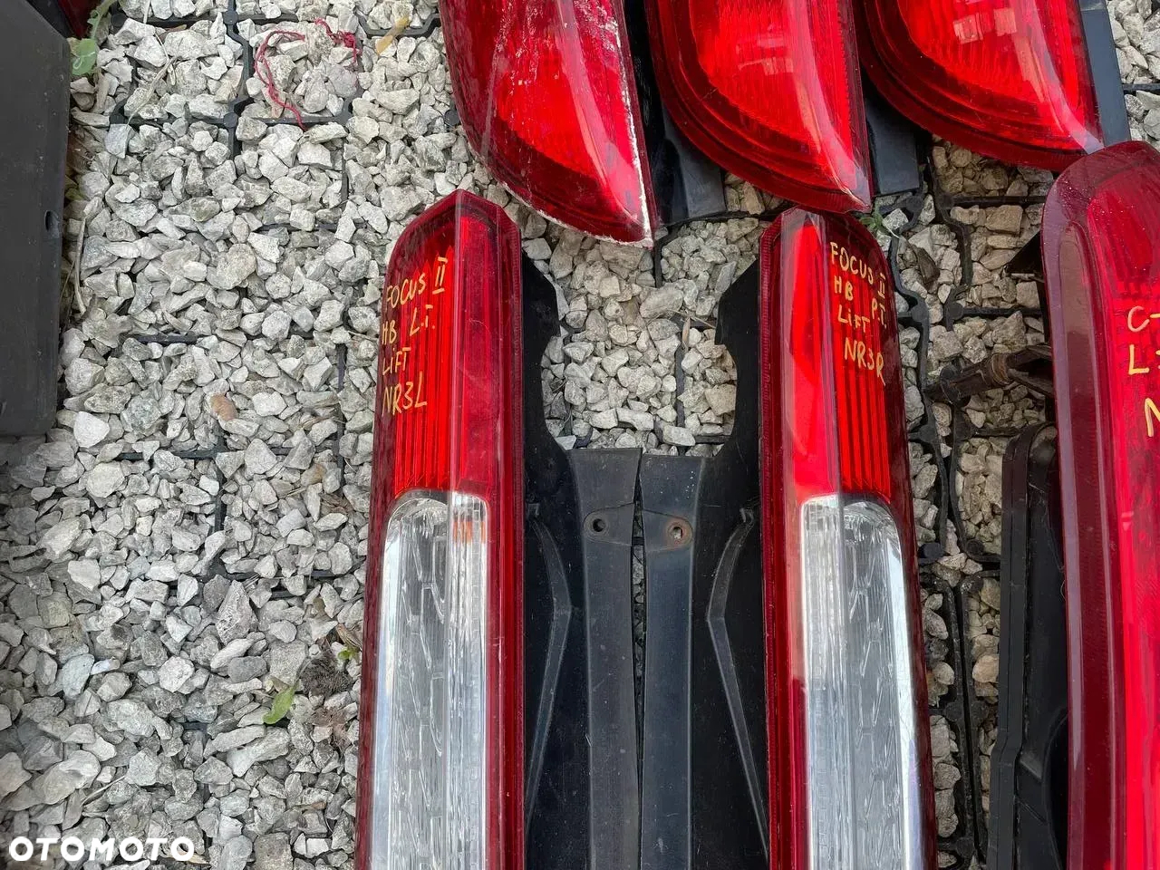 LAMPY TYŁ LEWE PRAWE FORD LAMPA PRZECIWMGIELNA ZDERZAKA - 7