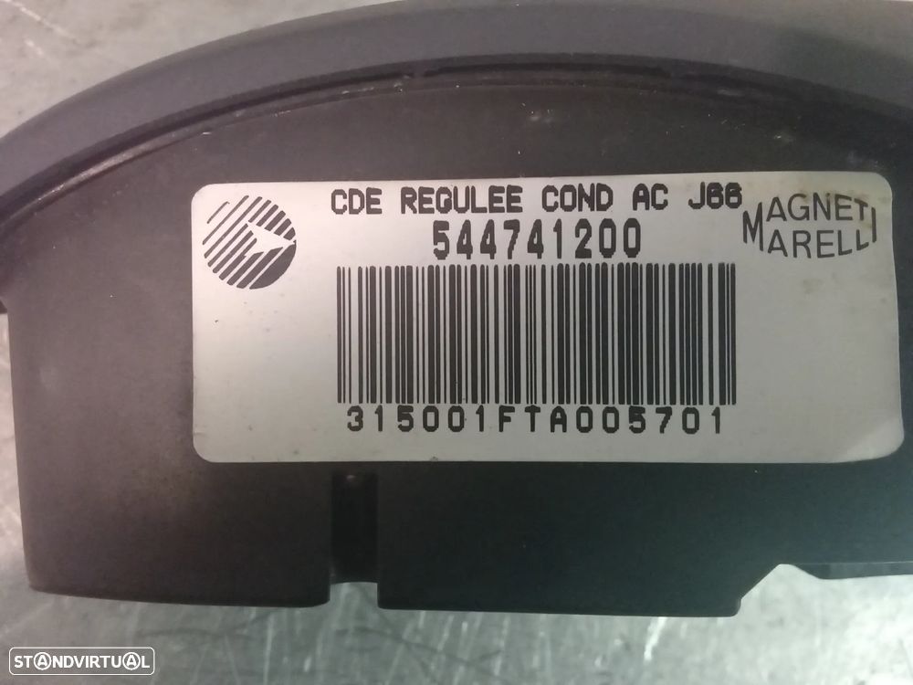 COMANDO / REGULADOR SOFAGEM AC RENAULT ESPACE III 96-02 544741200 - 2