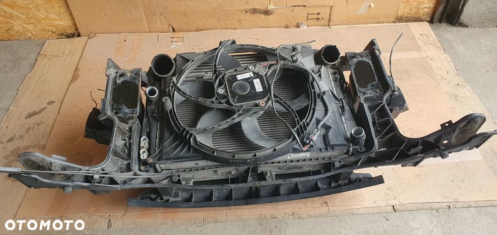 Pas przedni chłodnice wentylator wzmocnienie BMW X1 E84 Lift M-Pakiet 2.0D 9229021 7810291 7588974 - 14