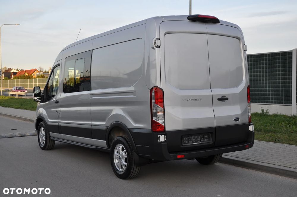 Ford TRANSIT DCIV MCA 2.0 New EcoBlue 170 KM A6 FWD Limited Brygadowy 6 osobowy 350 L3H2 Fabrycznie Nowy Dostępny od Ręki!!! - 20