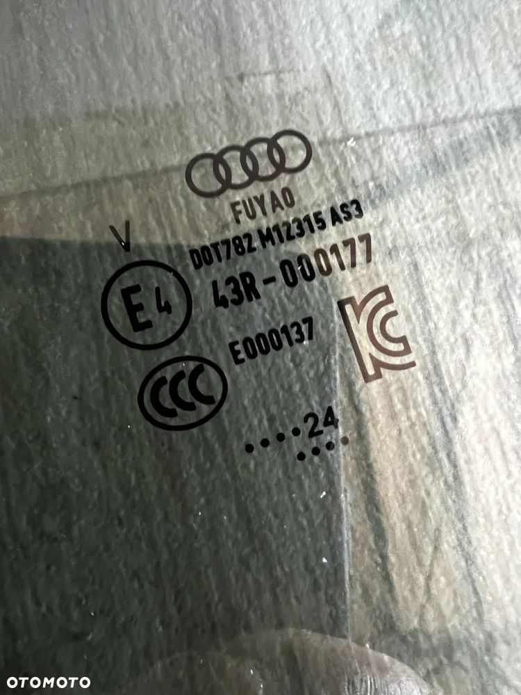 AUDI A3 8Y SEDAN SZYBA LEWA LEWY TYŁ 8Y5845205 A 24R - 4