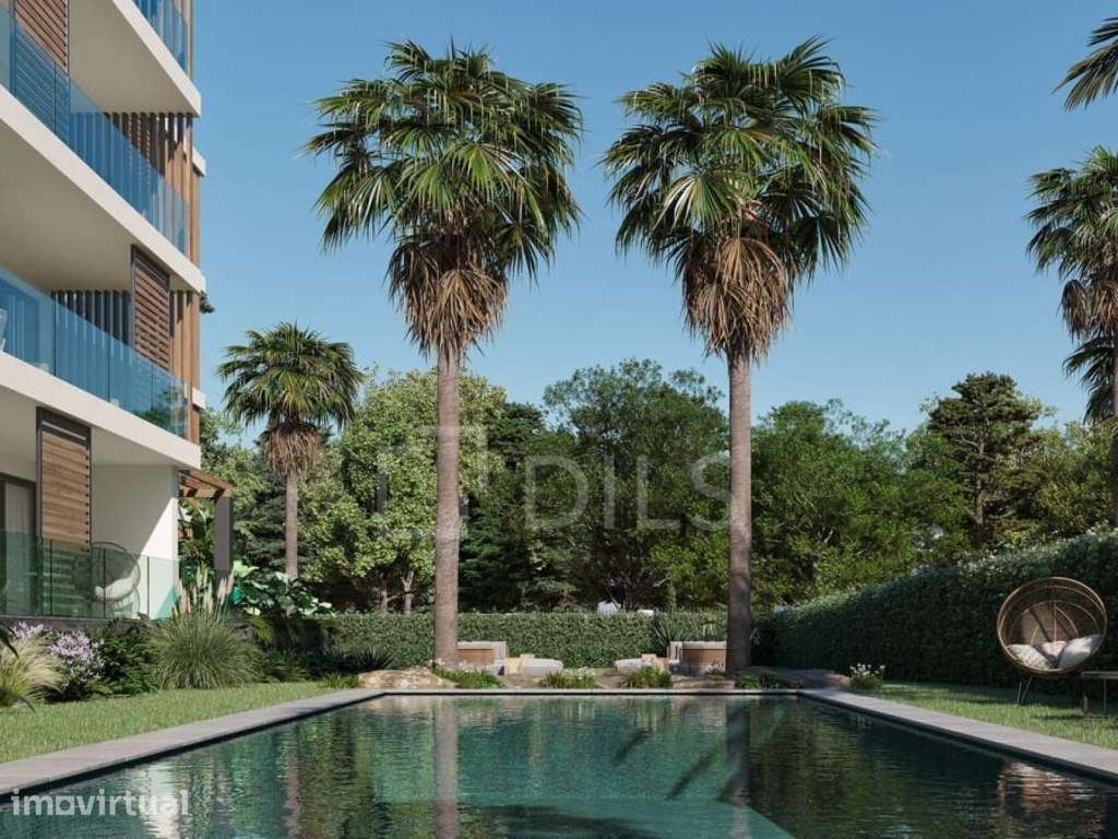 Apartamento T2 com terraço, em novo empreendimento em Parede - Grande imagem: 4/55