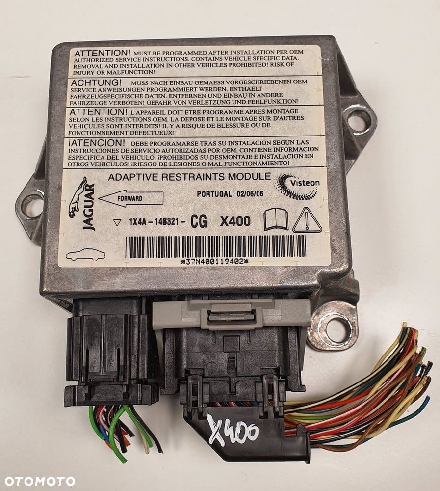 SENSOR AIRBAG JAGUAR X-TYPE X400 1X4A-14B321-CG - 1