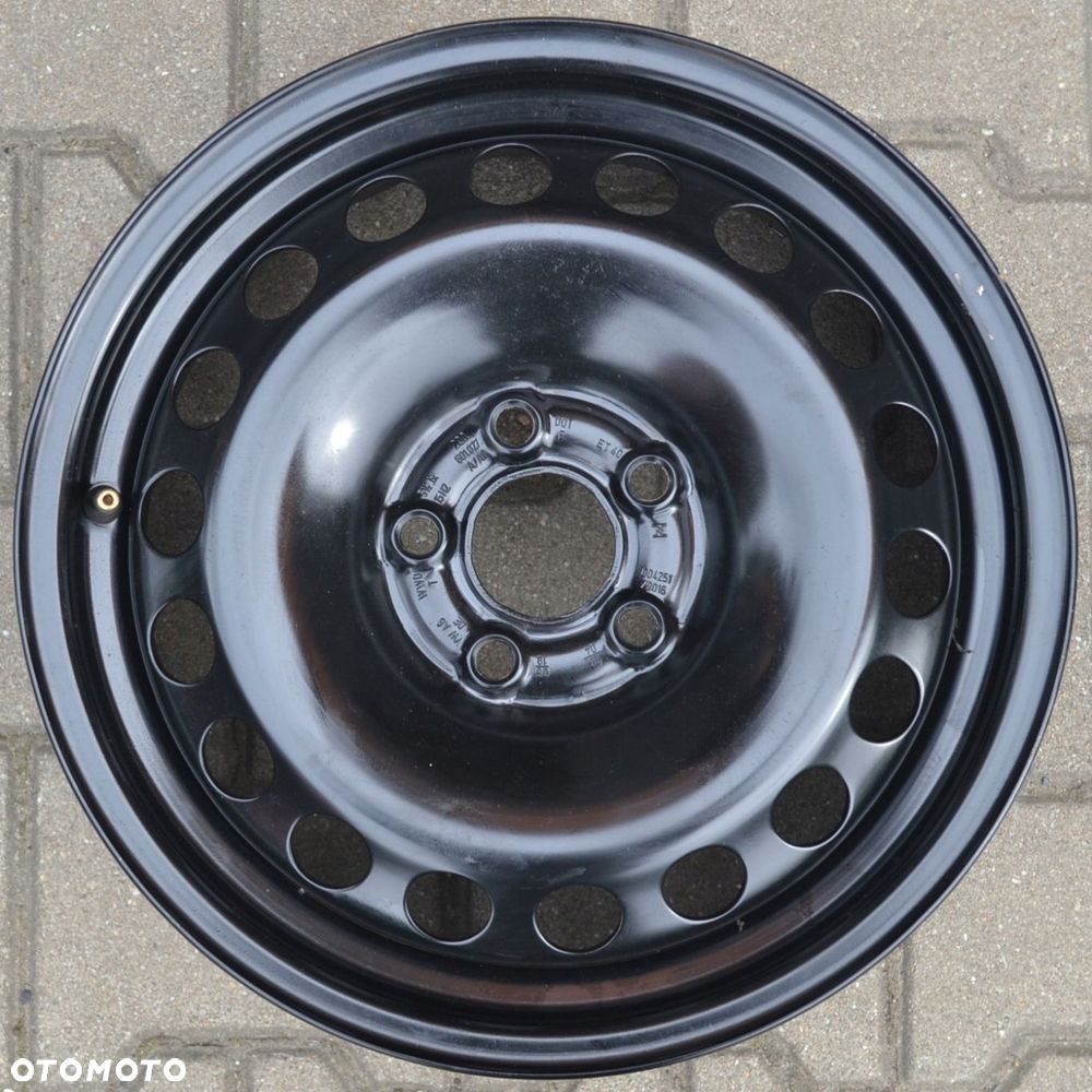 FELGA STALOWA OEM VW SKODA SEAT 5x100 5,5J15 ET 40 F-309 - 8