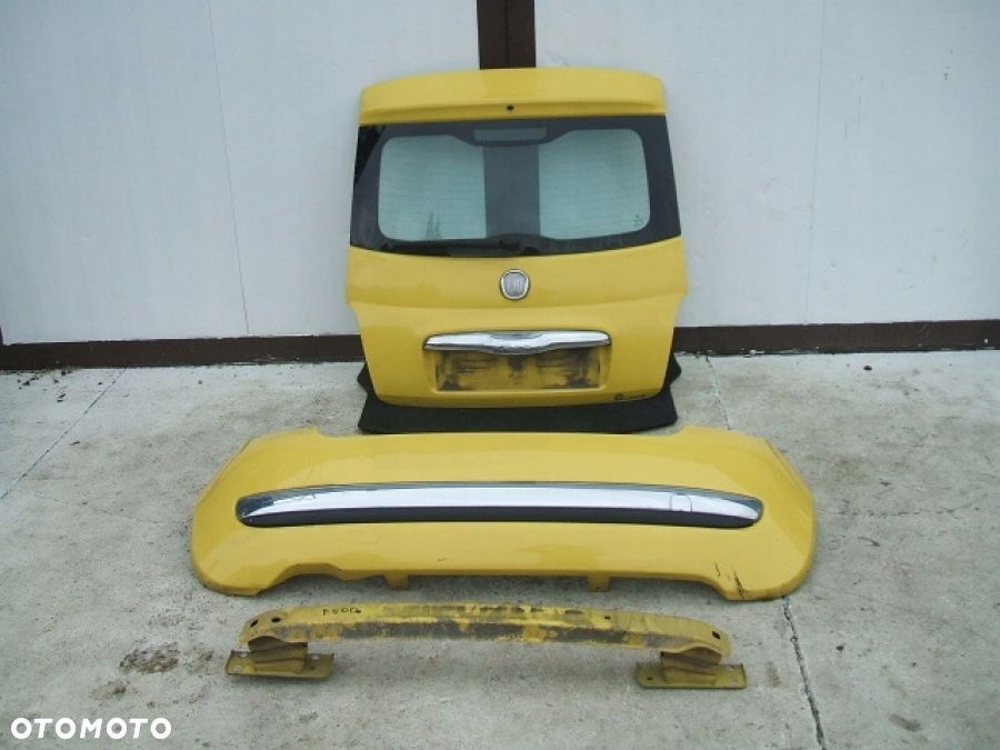 FIAT 500 KLAPA BAGAŻNIKA TYŁ ZDERZAK TYLNY 509/A - 1