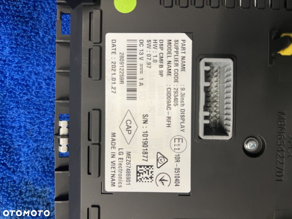 Radio wyświetlacz Renault Captur II - 4