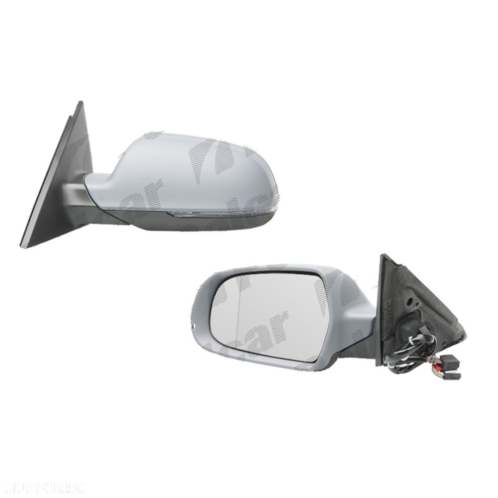 Oglinda exterioara Audi A4/S4 (B8) 2010-10.2011 si 11.2011-2016 stanga/dreapta View Max Crom Asferica 12 Pini, electrica cu pliere, incalzita, cu semnalizare, - 1