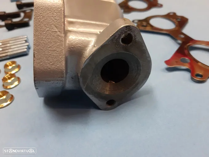Coletor / Colector de escape em ferro Bmw E46 E60 E61 E65 X3 X5 525D 530D  NOVO - 3