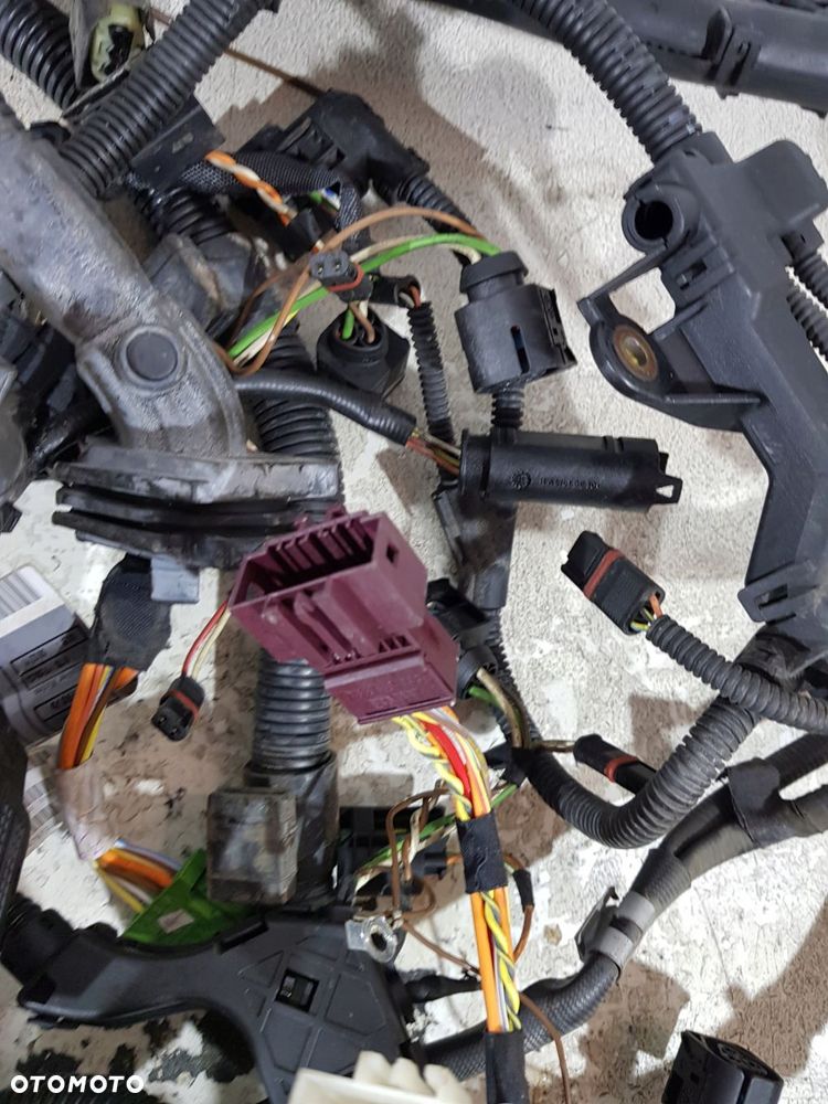 wiązka instalacja silnika 7570549 bmw e90 e91 lci eur 2.0b n43b20ay - 4