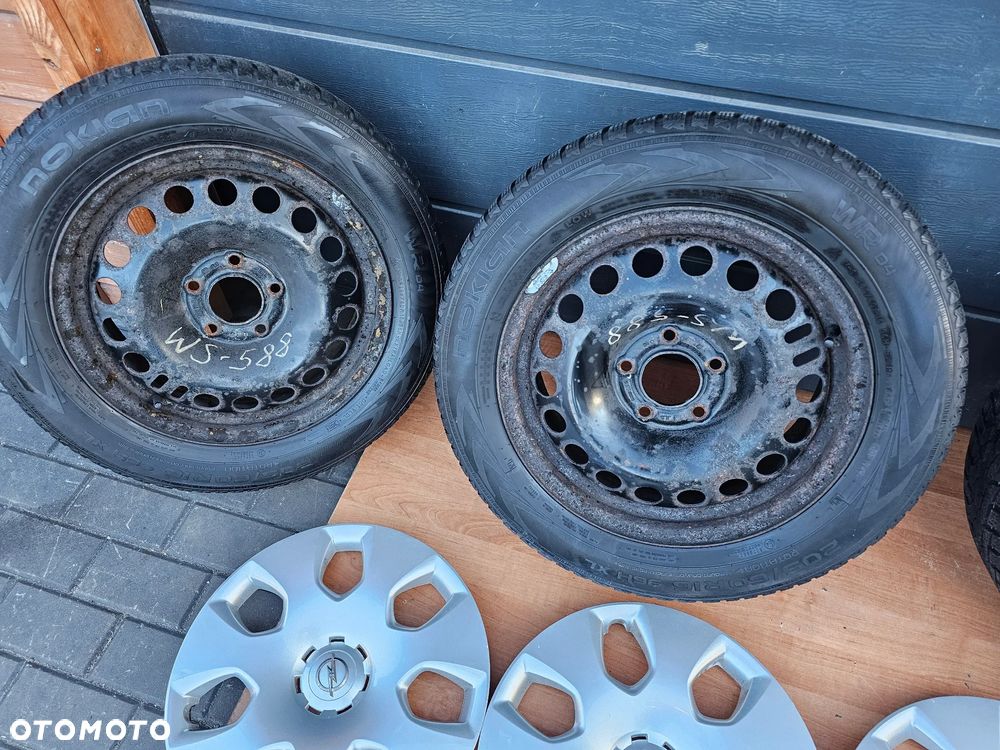 FELGI STALOWE OPONY ZIMOWE KOŁA KOŁPAKI OPEL ASTRA J K ZAFIRA C R 16 5x115 ET41 205/60/16 - 4