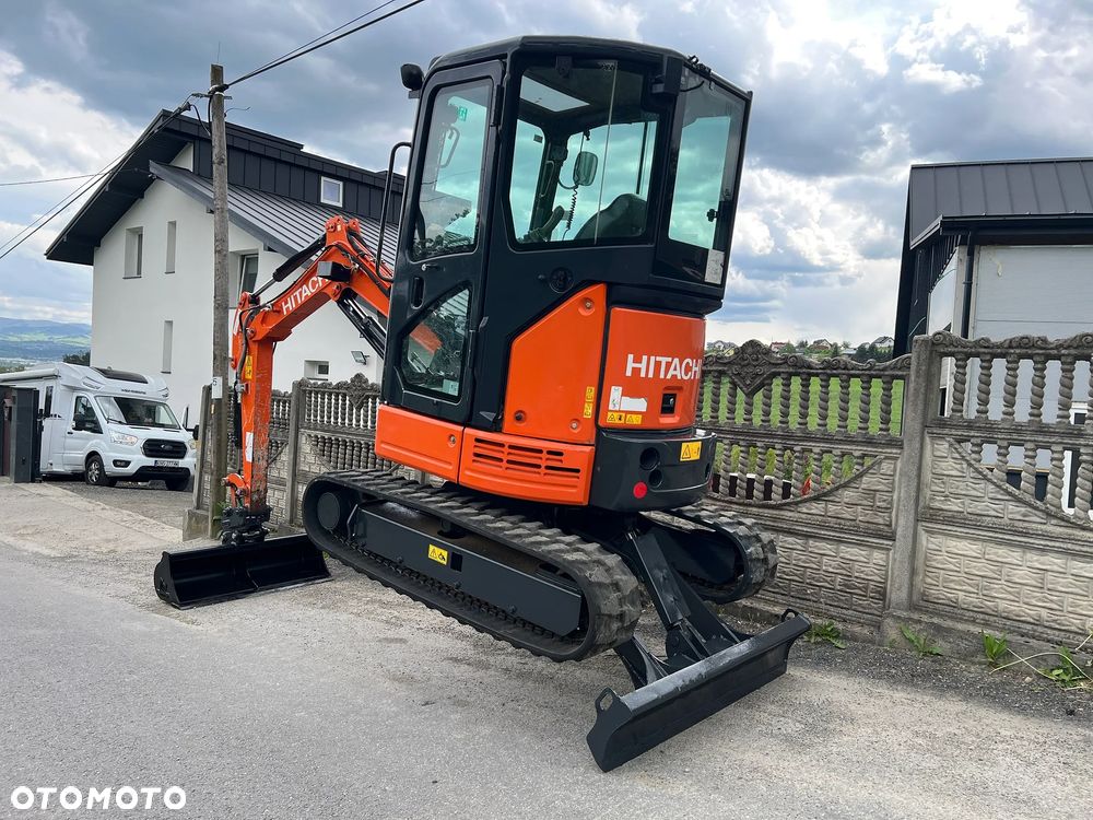 Hitachi ZAXIS 26U | Minikoparka | HITACHI ZX26 U | 3 Tony | Zerowy Obrys | Szybkozłącze Hydrauliczne | Stan IDEALNY | Mini Koparka | - 19