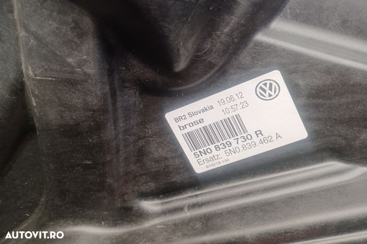 Macara geam spate dreapta electrica 5N0839730R 5N0959704F 5N0839730R - 3