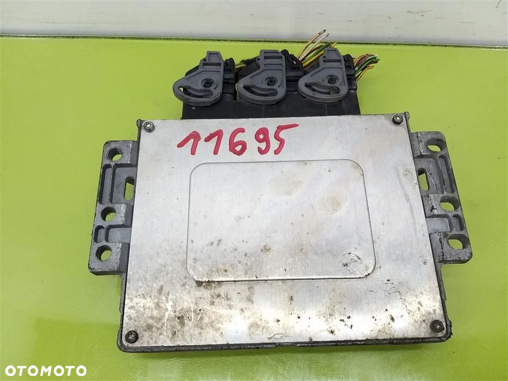 Komputer sterownik silnika Peugeot 206 1998-2009 1,4 BENZYNA 9643785080 - 4