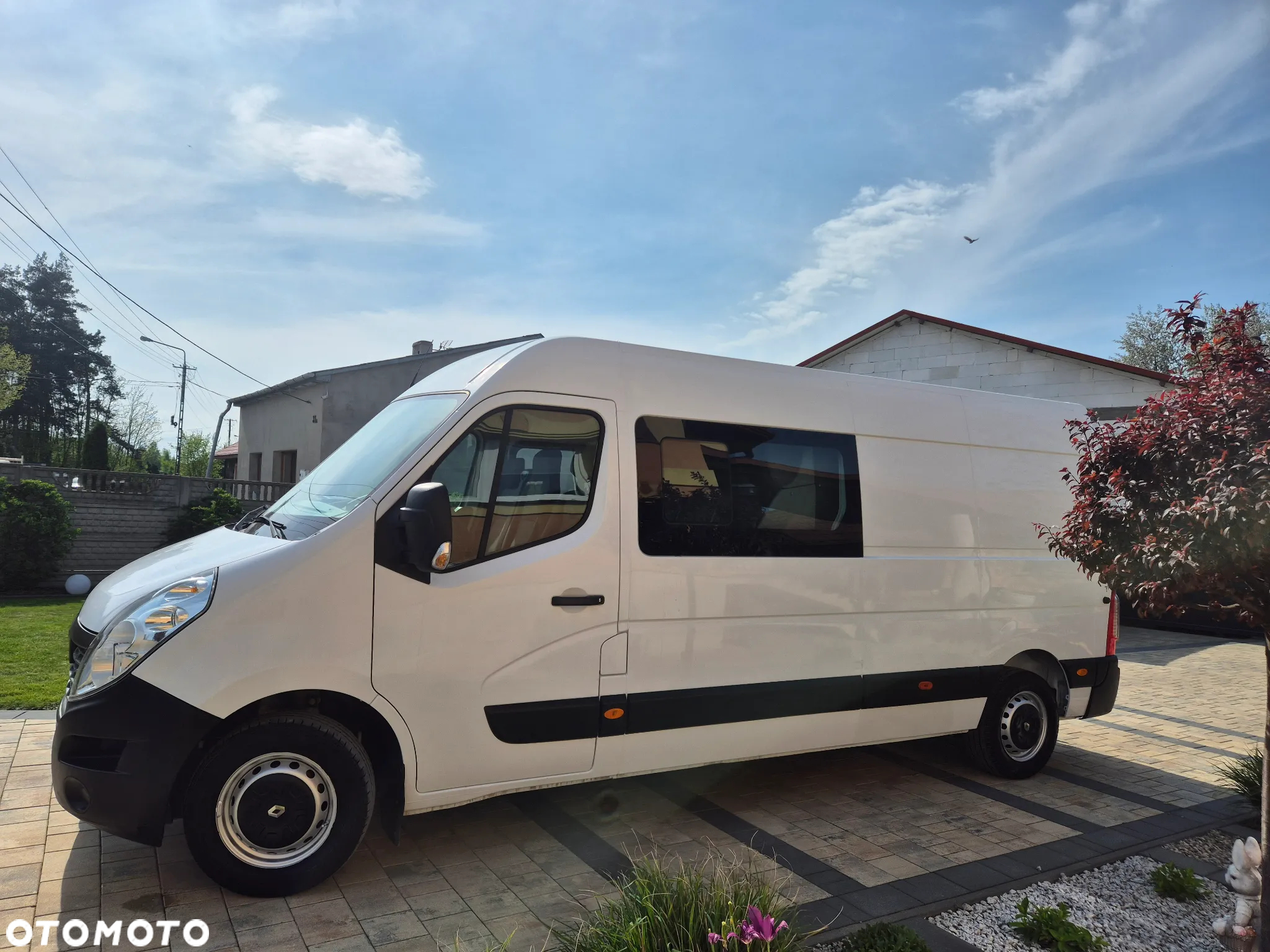 Renault MASTER L3H2 2.3 145KM BRYGADÓWKA 7 OSÓB KLIMA SPROWADZONY NAVI KAMERY - 2