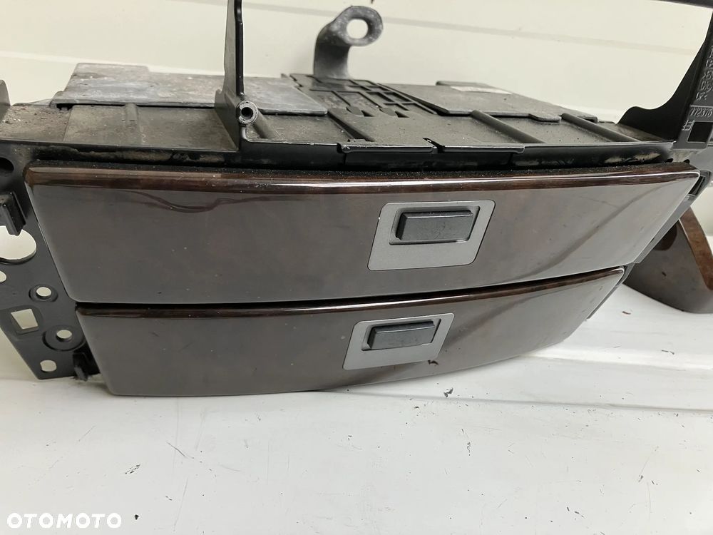 DEKORY LISTWY DREWNO BMW E65 CIEMNE POŁYSK - 14