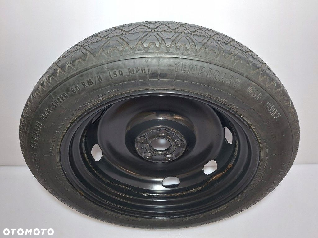 VW TIGUAN 5N 2015r. KOŁO DOJAZDOWE 14580 R18 4Jx18 5N0601027E SUPER STAN - 12