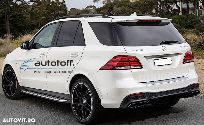 Difuzor bara spate Mercedes GLE W166 (15-18) Black AMG63 - 3
