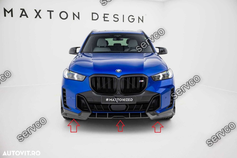 Prelungire bara fata Bmw X5 M-Pack G05 2023- v5 - Maxton Design Carbon - 3