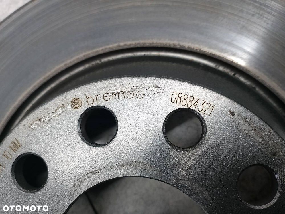 TARCZE HAMULCOWE TYŁ AUDI A6 C6 08884321  BREMBO 2.0 TFSI - 6