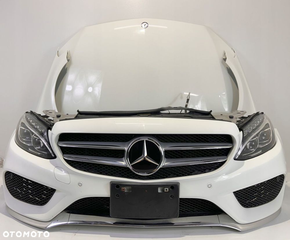 MERCEDES W205 AMG PRZÓD BŁOTNIKI PAS LAMPY MASKA 149 - 1