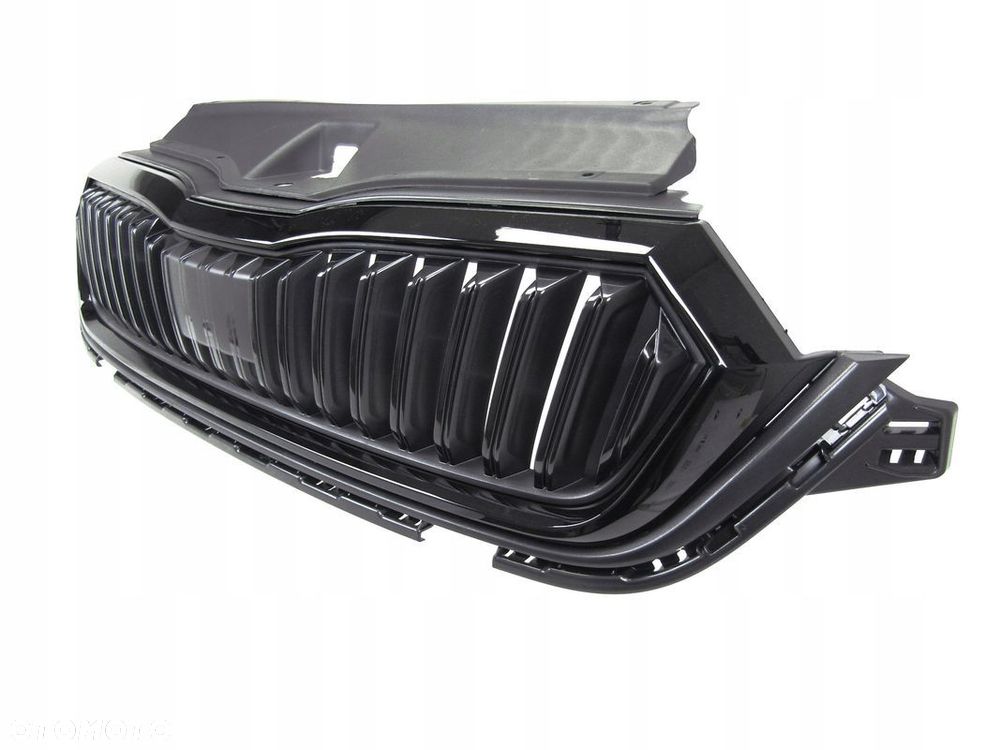 Skoda Octavia 4 20 - 24 Atrapa / Grill z czarną ramką + zaślepka i osłona - 2