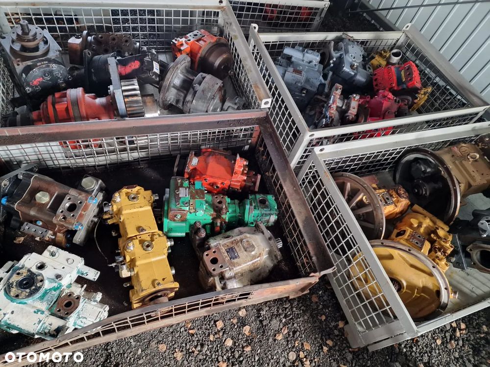 Pompa hydrauliczna silnik jazdy reduktor obrotu rozdzielacz hydrauliczny  różne typy do ciągników maszyn budowlanych i leśnych - 11