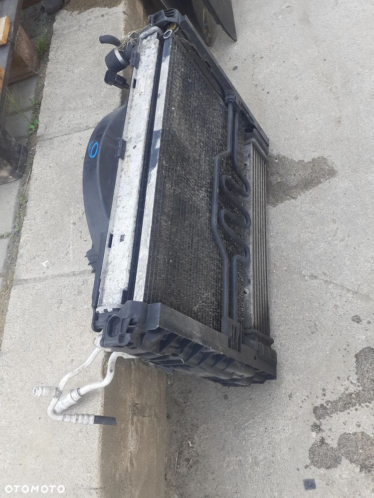 BMW E90 E91 E92 E93 E84 1.8D 2.0D 2.5D CHŁODNICA WODY CIECZY INTERCOOLER KOMPLET KLIMA - 3