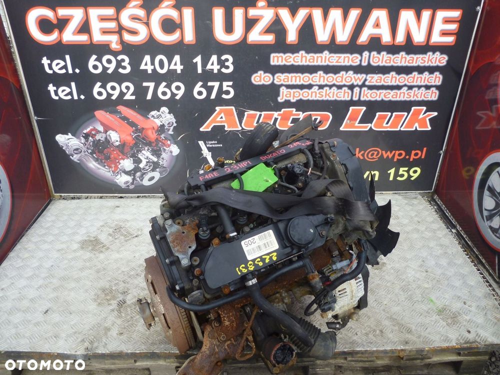 SILNIK KOMPLETNY IVECO DAILY 2.3 HPI F1AE0481B 116KM 06r. 219 TYS - 1