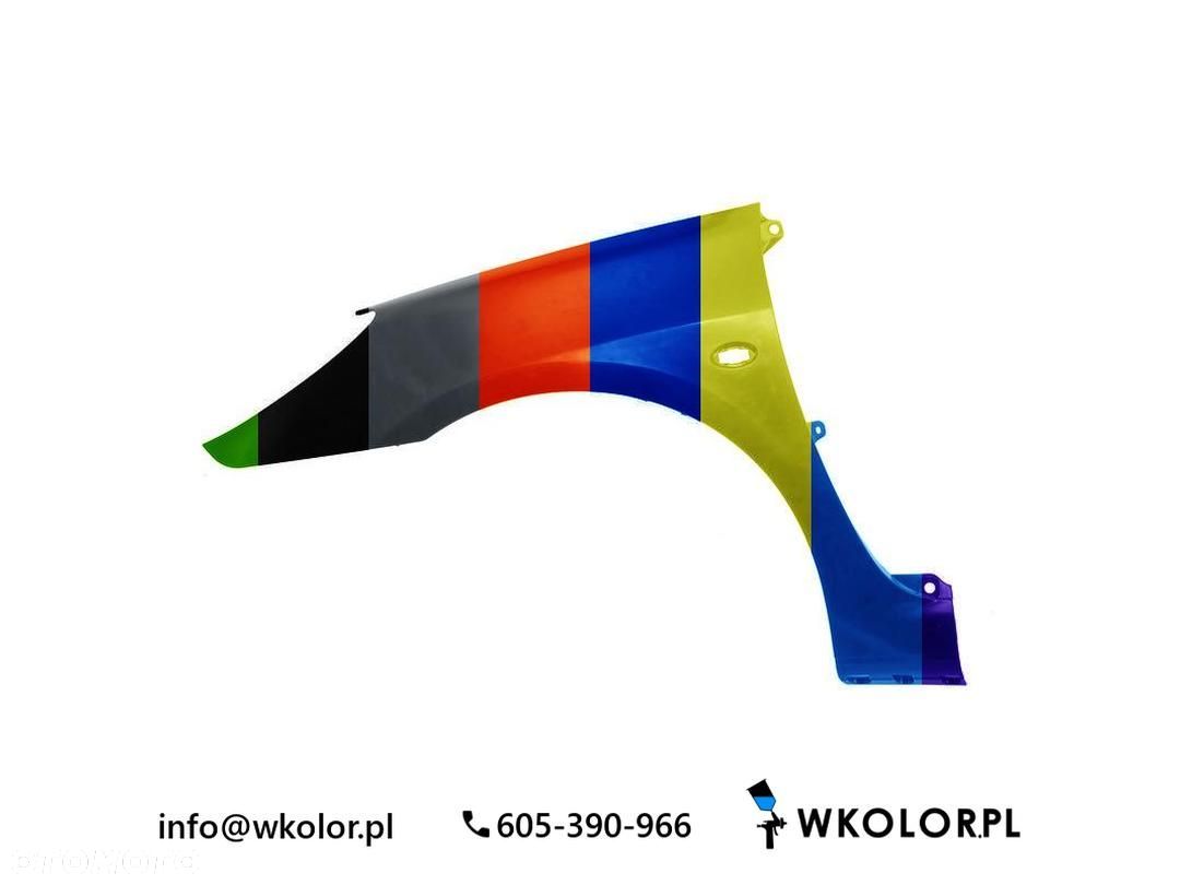 NOWY BŁOTNIK PEUGEOT 307 2005-2009 LAKIEROWANY W KOLOR - 1