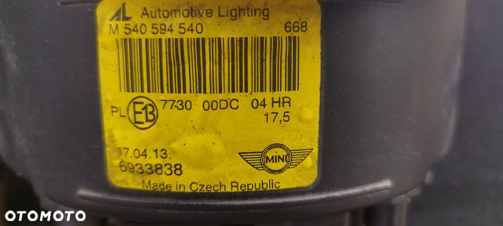 Mini R53 R50 Lampy Xenon kpl. Europa - 3